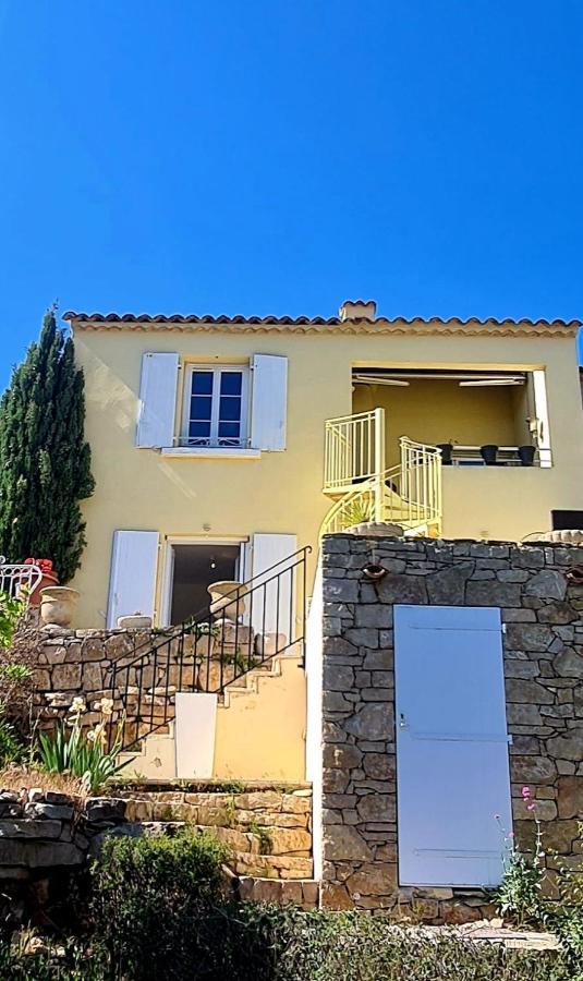 Villa Dans Cadre D'Exception - Golf, Piscine Et Tennis Prive Saint-Cyr-sur-Mer Eksteriør bilde