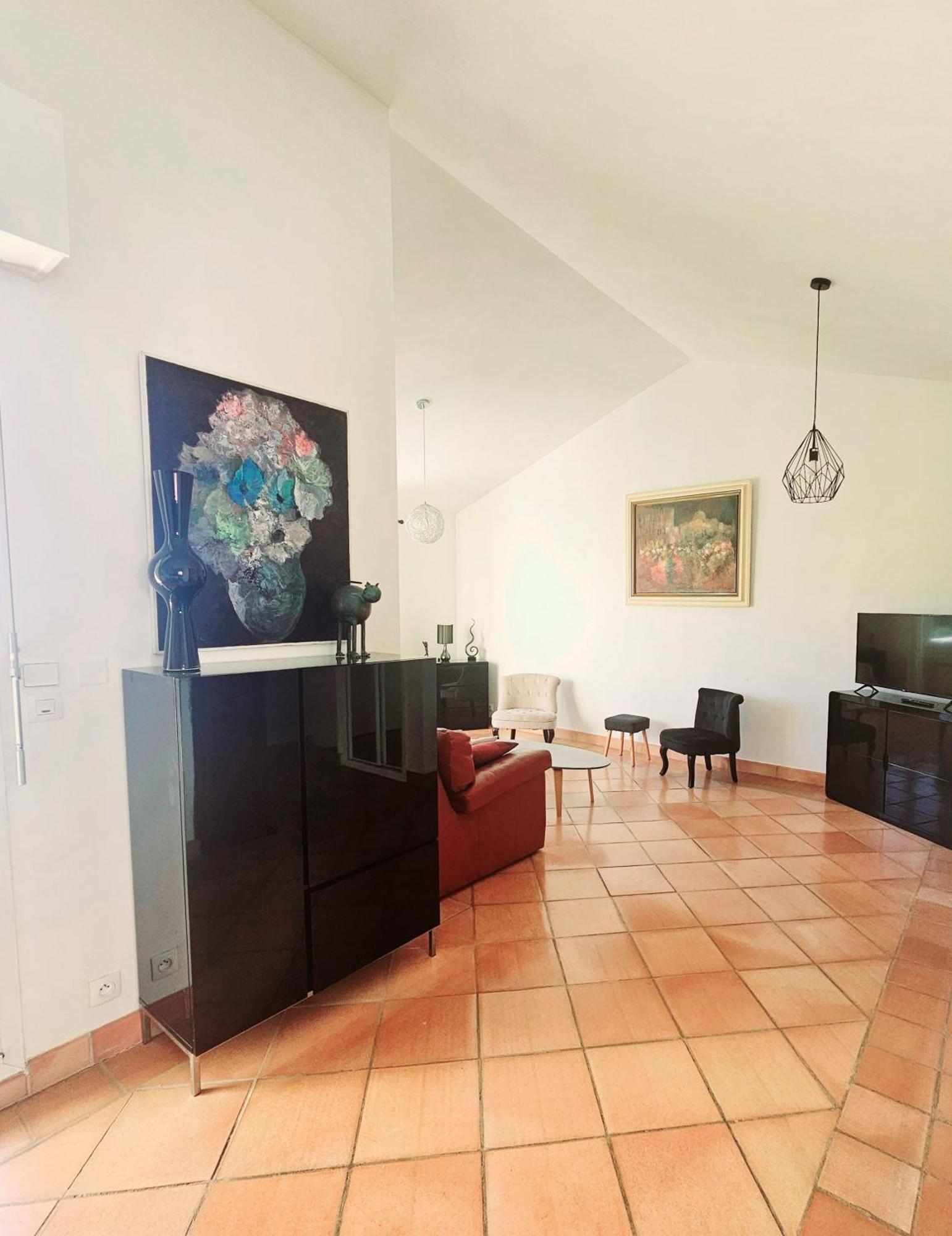 Villa Dans Cadre D'Exception - Golf, Piscine Et Tennis Prive Saint-Cyr-sur-Mer Eksteriør bilde