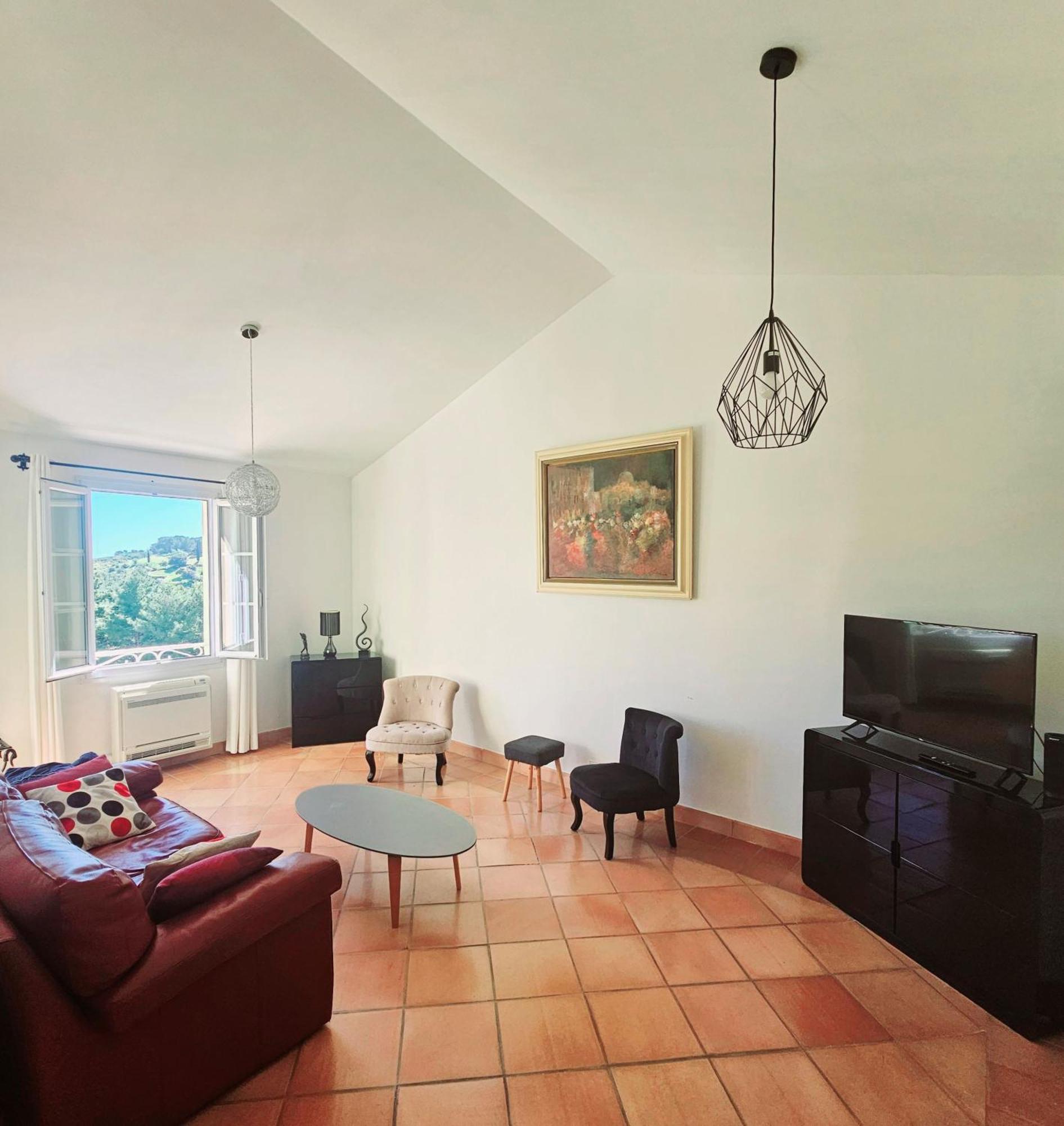 Villa Dans Cadre D'Exception - Golf, Piscine Et Tennis Prive Saint-Cyr-sur-Mer Eksteriør bilde